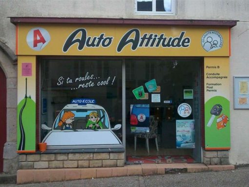 Enseigne Auto Attitude