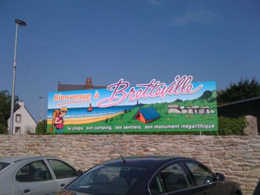Enseigne – Ville de Bretteville